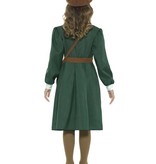 Jaren 30 Oorlog kostuum meisje