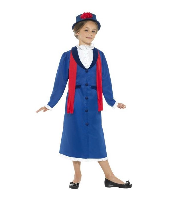 Victoriaans kindermeisje outfit