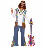 Opblaasbare hippie gitaar 105 cm