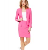 Dames kostuum roze chique