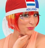 Bandana Holland rood/wit/blauw