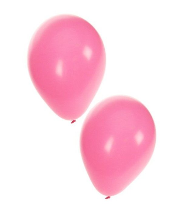 Ballonnen baby roze 50 stuks