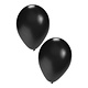 Ballonnen zwart 50 stuks