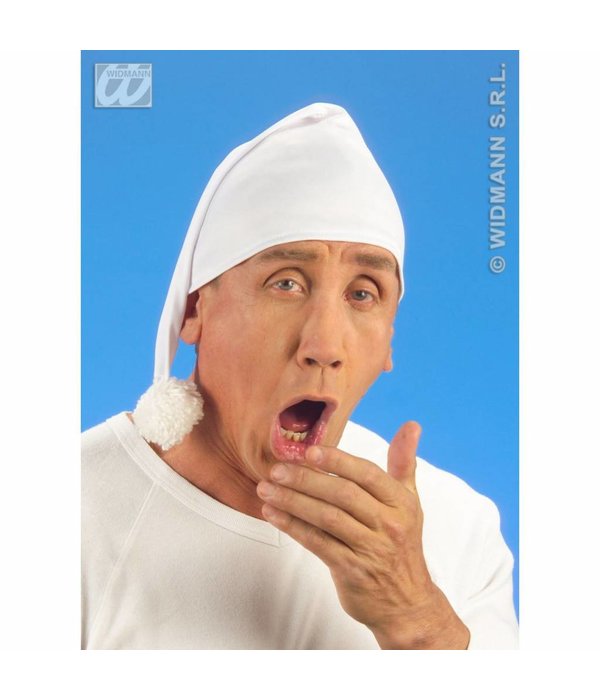 Witte slaapmuts