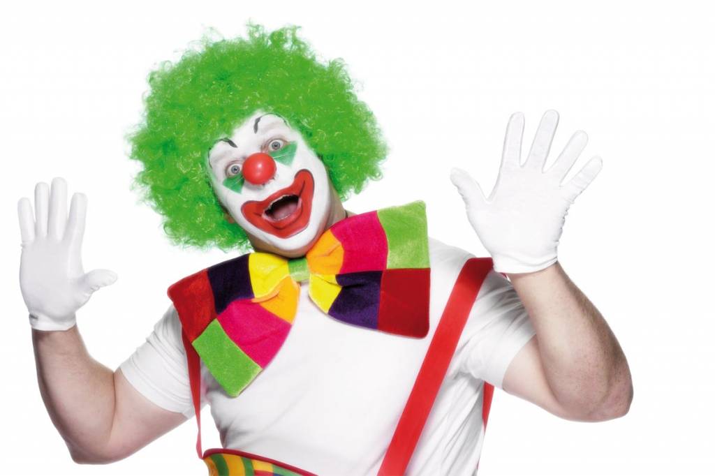 Clown strik groot