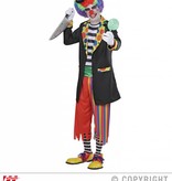 Kwaadaardige Clown kostuum man