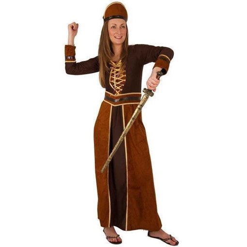 Kostuum krijger vrouw