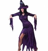 Heksenjurk Paars/Zwart