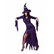 Heksenjurk Paars/Zwart