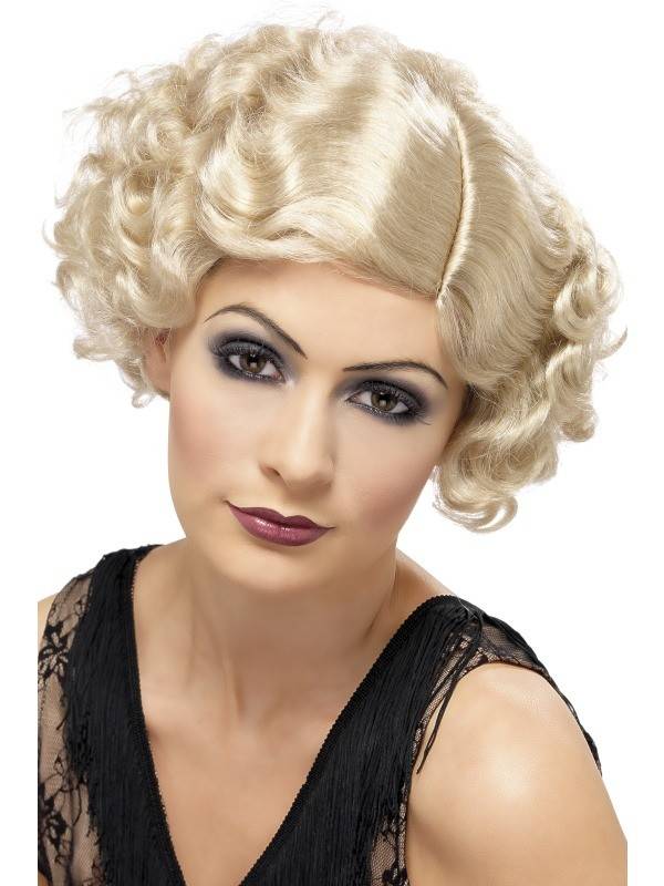 20&apos;s Charleston pruik blond afbeelding