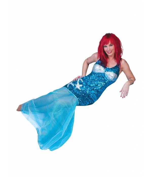 Glitter jurk zeemeermin
