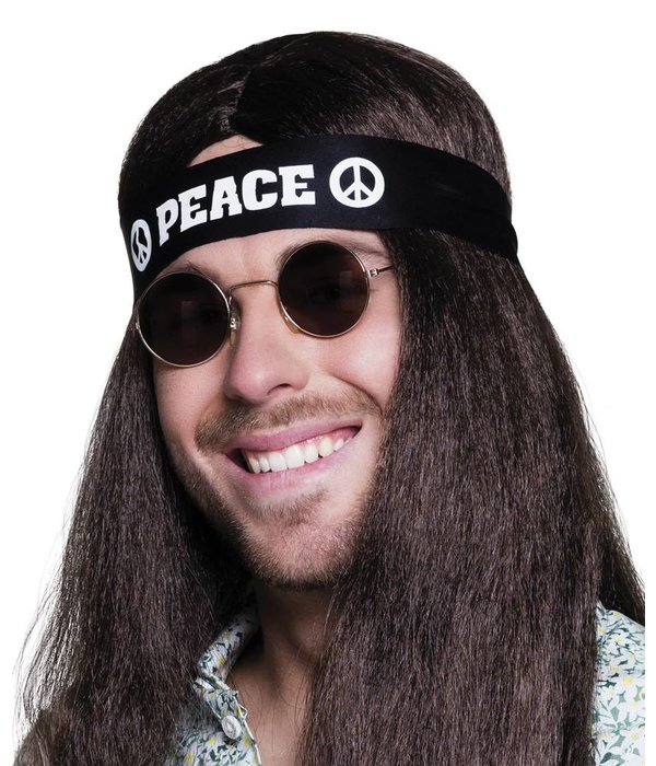 Peace hoofdband zwart