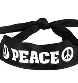 Peace hoofdband zwart