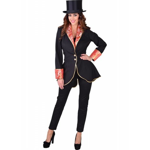 Luxe Circus slipjas dames zwart