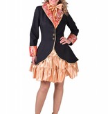 Luxe Circus slipjas dames zwart