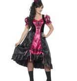 Saloon girl kostuum plus size