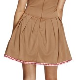 Wild West Cowgirl Jurk Bruin