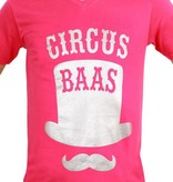 Toppers T-shirt man 'Circus Baas'