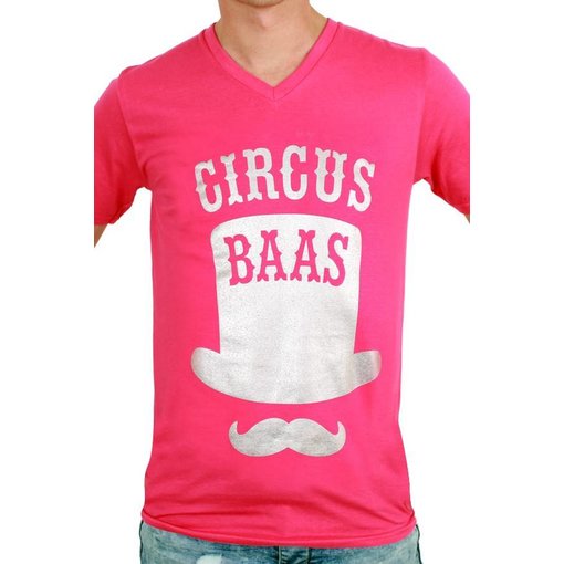 Toppers T-shirt man 'Circus Baas'