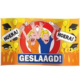 Geslaagd vlag 100x150cm