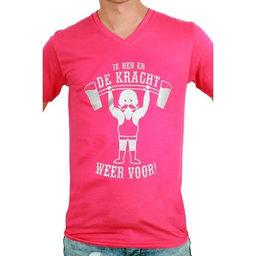 Toppers T-shirt man 'Ik heb er de kracht weer voor'