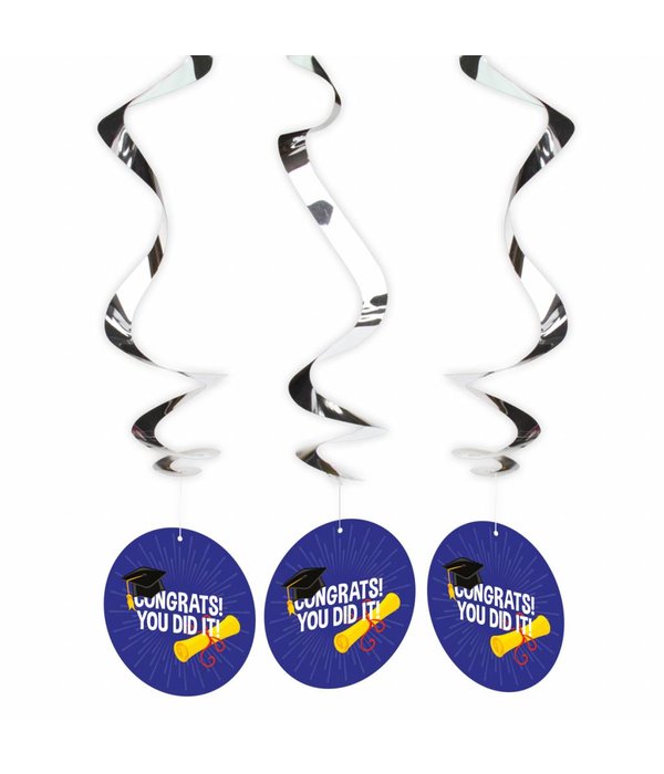 Spiraal Hangdecoratie Congrats! You did it!