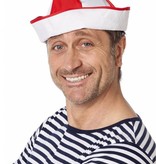 Matrozen hoedje rood
