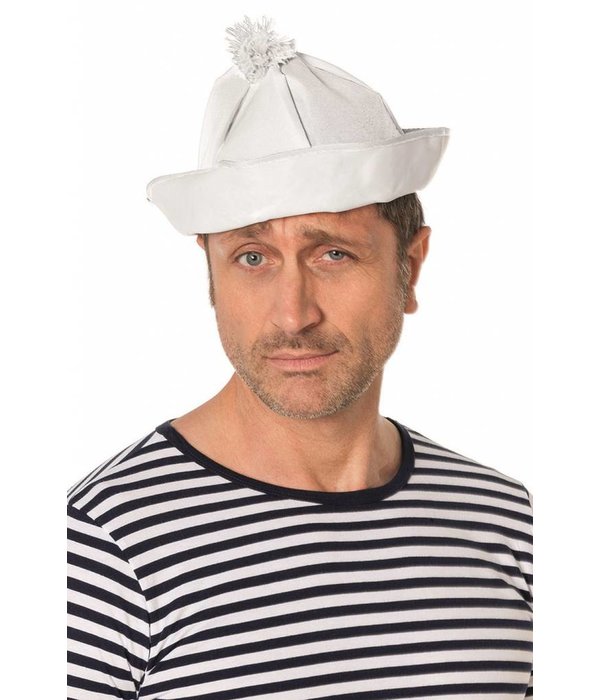 Matrozen hoedje wit