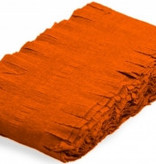 Oranje Crepe Papier Slinger 6 meter