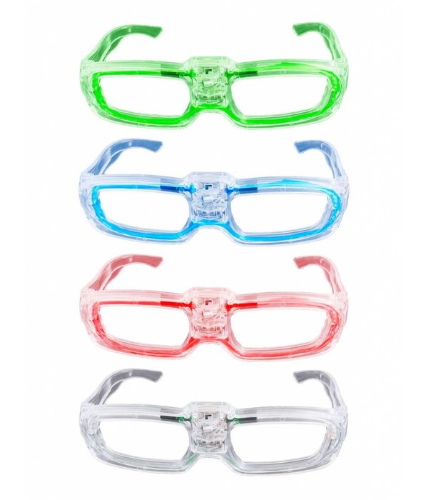 Bril met LED verlichting