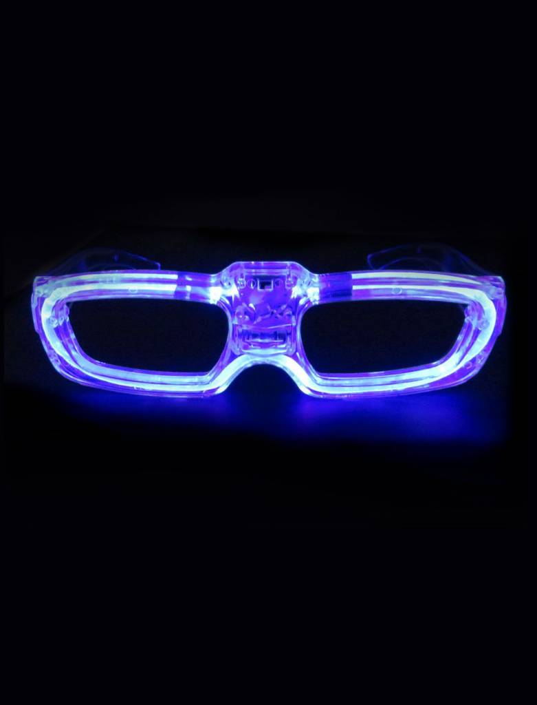 Bril met LED verlichting -