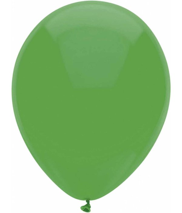 Ballonnen groen 100 stuks