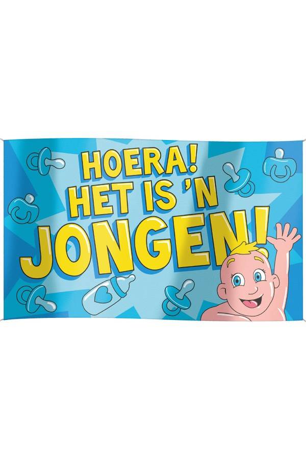 Gevelvlag Geboorte Jongen XXL afbeelding