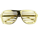 Bril Disco screen goud