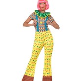 Dames kostuum clown