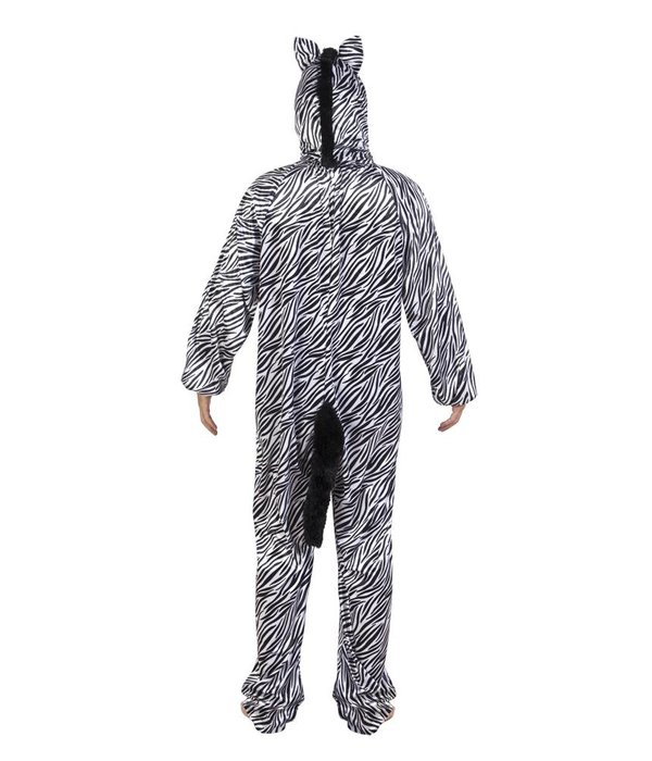 Zebra kostuum man/vrouw pluche