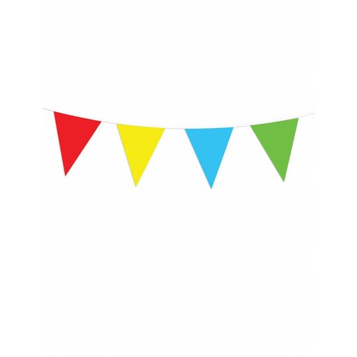 XL Vlaggenlijn Meerkleurig - 30 Meter