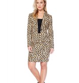 Dames kostuum luipaard Luxe