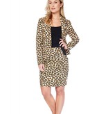 Dames kostuum luipaard Luxe