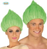 Trol pruik groen