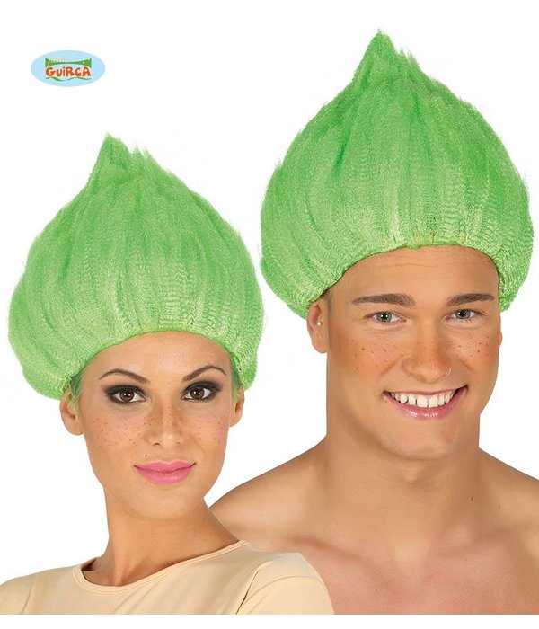 Trol pruik groen