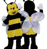 Mascotte pak Bij pluche