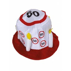 Hoed 50 jaar verkeersbord