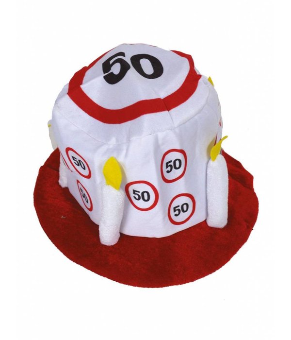 Hoed 50 jaar verkeersbord