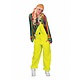 Tuinbroek fluor geel