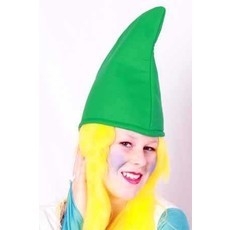 Kabouter/smurfenmuts groen