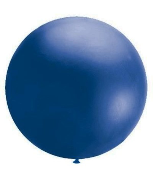 Begrip last Maand Mega Ballon blauw 90 cm - Feestbazaar.nl