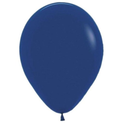 Donkerblauwe ballonnen 30cm 12 stuks