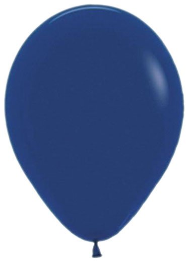 Donkerblauwe ballonnen 30cm 12 stuks