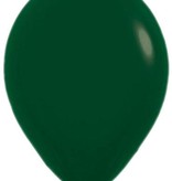Donkergroene ballonnen 30cm 12 stuks